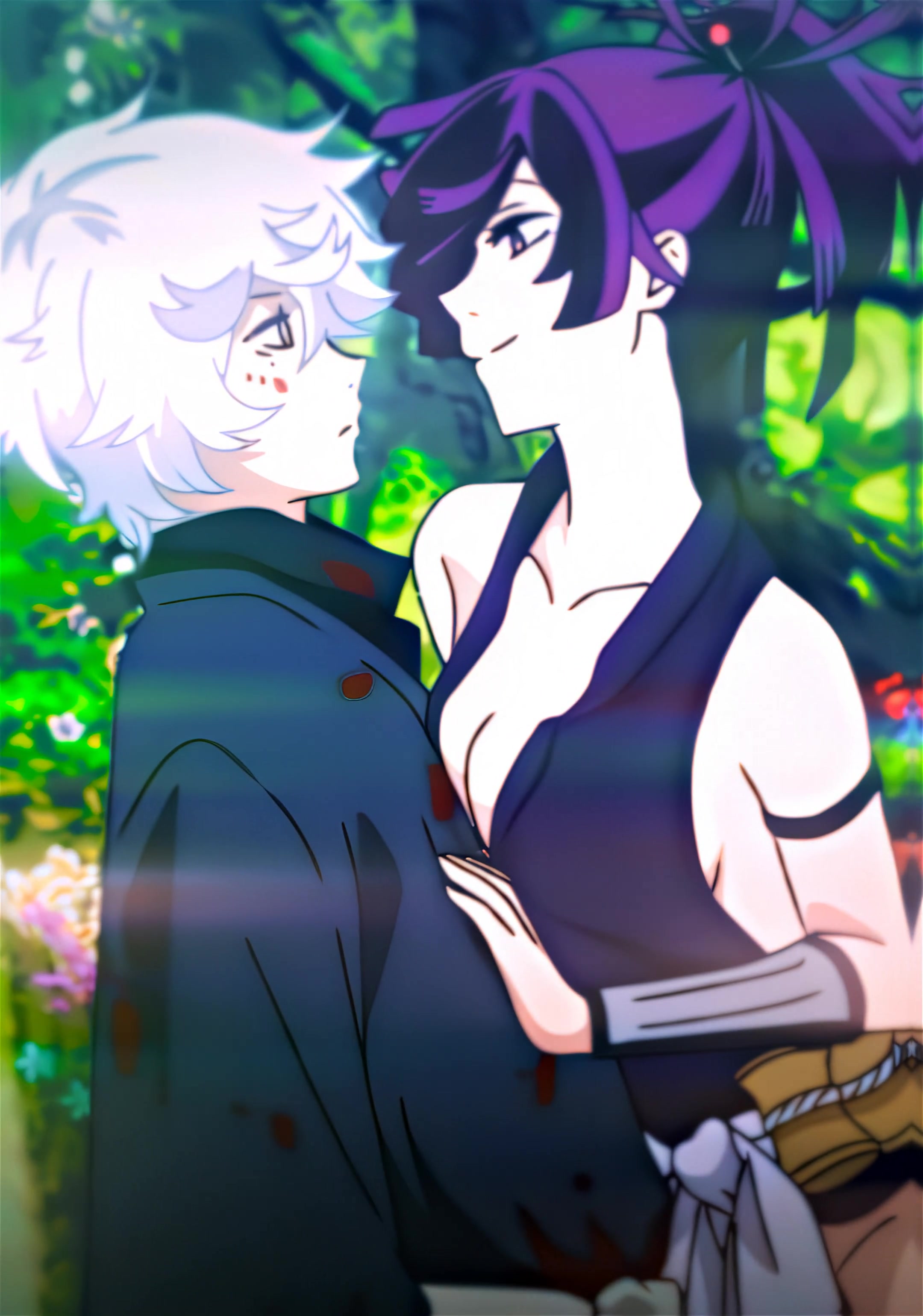 Espresso… #yuzuriha #gabimaru #hellsparadise #anime #edit #fyp