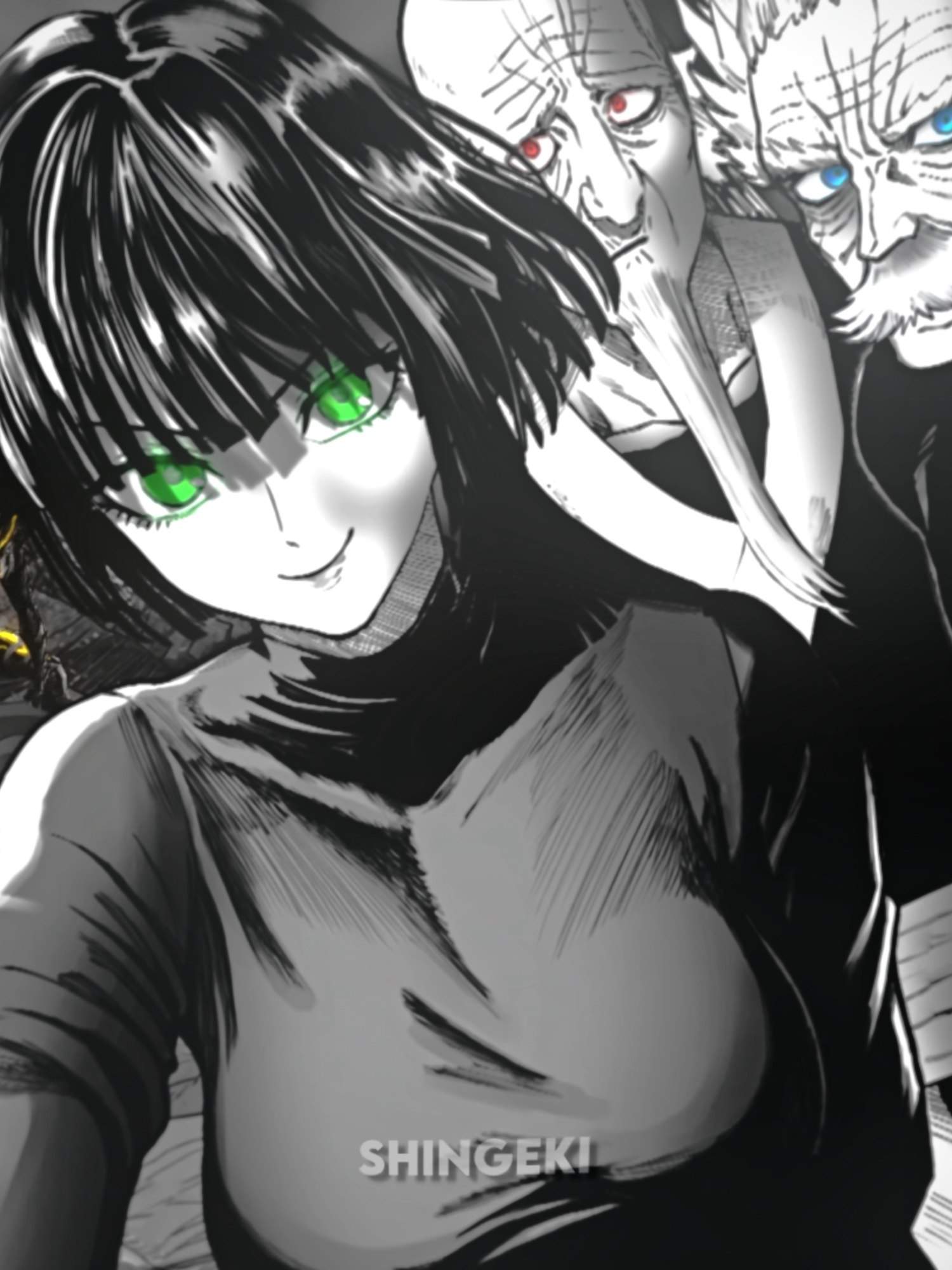 Garou - The Monster | One Punch Man Edit #onepunchman#opm#edit#saitama#garou#fubuki#silverfang